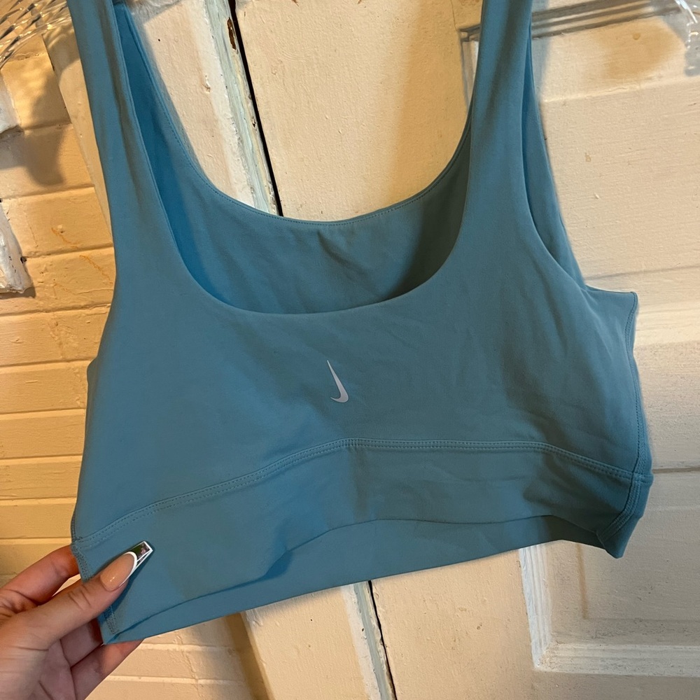 Light blue Nike workout tank